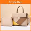 Single Color Splicing Shoulder Crossbody Bag With Purse Handbag Fashion Gift