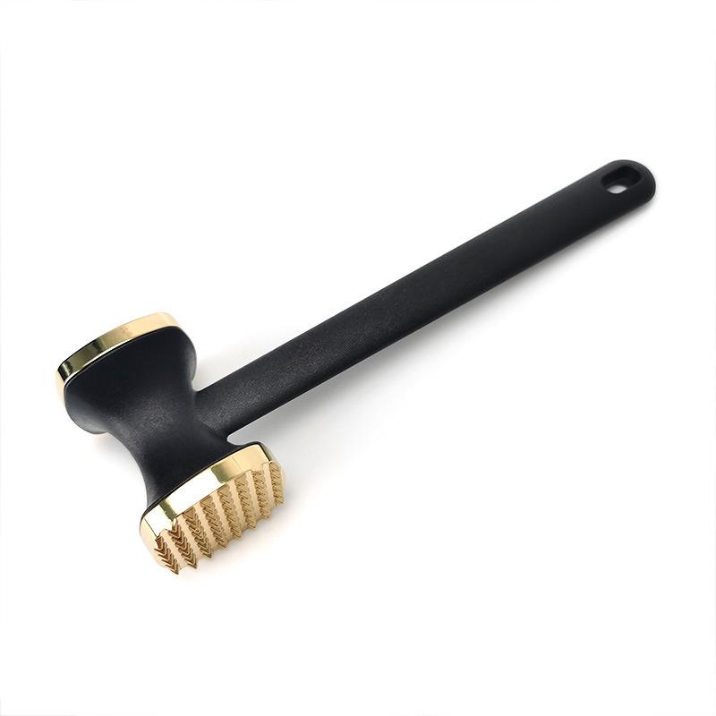 Steak Meat Hammer Mallet Double-Sided Zinc Alloy Meat Tenderizer Meat Pounder Food Flavor Meat Hammer Steak Meat Tool