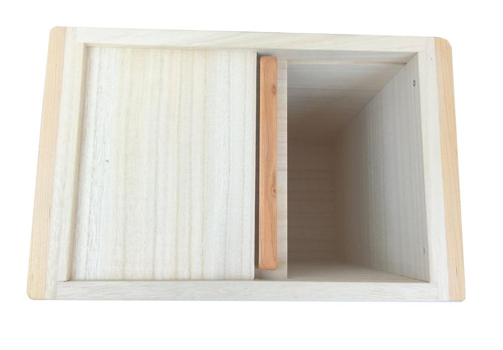 Банка для риса Umezawa Domestic из неотбеленного риса павловния, раздвижная, 5 кг, 641014