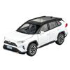 1/32 Toyotas RAV4 SUV Alloy Scale Car Model Diecast Metal Miniature Toy Vehicles Sound and Light Collectibles Childrens Toy Gifts