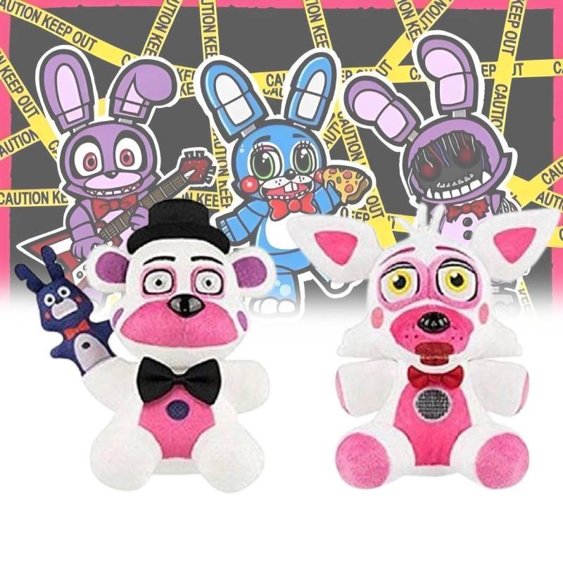 Complete Funtime Freddy With Bon Bon Plush Collection