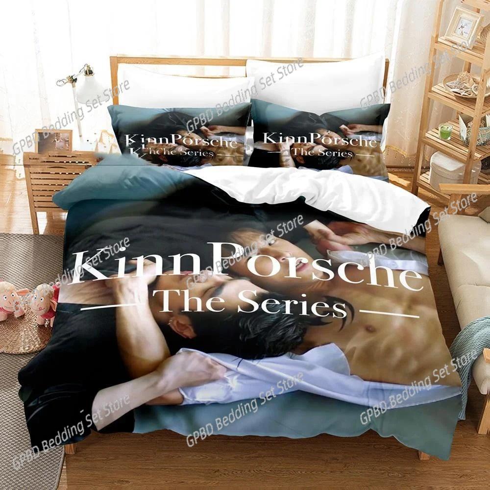 KinnPorsche Mileapo 3D Комплект постельного белья Пододеяльник Наволочки Односпальный Твин Фулл Квин Кинг Размер Домашний Декор Стеганое одеяло Подарок для мальчиков
