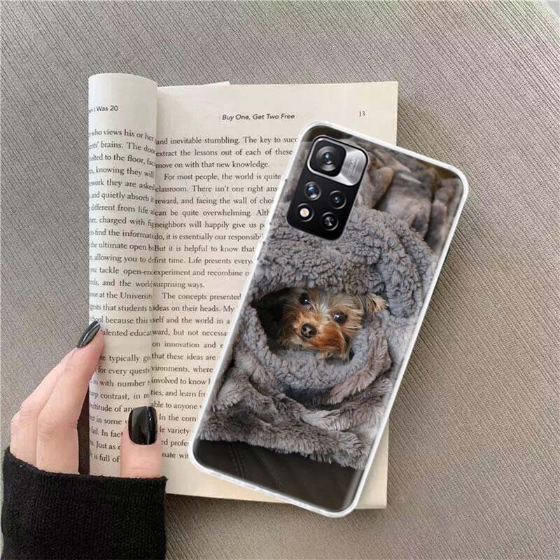 Yorkshire terrier dog Phone Case For Xiaomi Poco X4 F4 GT X3 NFC X5 X6 X7 Pro 5G M5 M5S M3 F5 Mi F6 F3 F2 F1 Cover Coque Fundas
