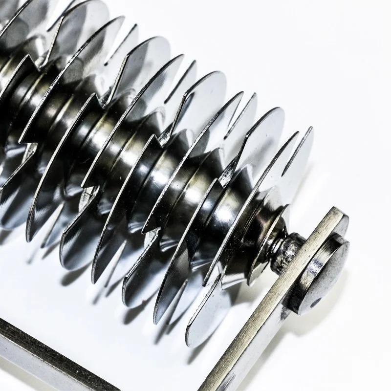 Стальной решетчатый ролик для вырезания теста, колесо для выпечки, хлеба, пиццы, тесто для пирогов, DIY, кухонная утварь, инструменты для готовки, нержавеющая сталь