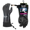 Перчатки Showa Gloves weather TEMRES 02winter размер M черные водонепроницаемые перчатки с внутренней манжетой для холодной погоды и шнурком для затягивания [перчатки для холодной погоды/без рукавов/дышащие]