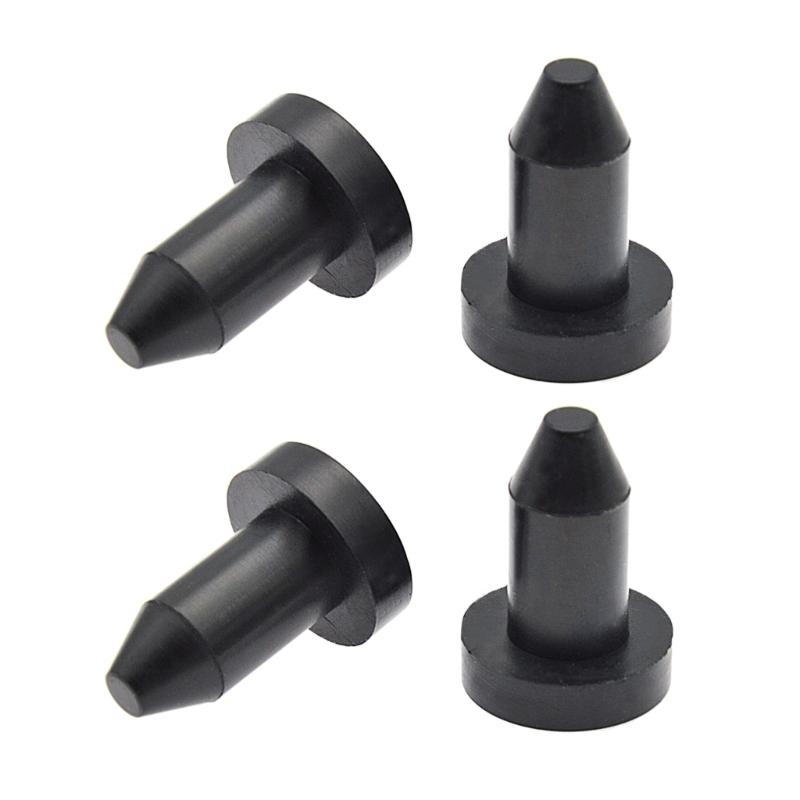 4Pcs Quick Install 1/2" Kayak Drain Plug Push Kayak Drain Stoppers Set Rubber Plug Kayak Repair Accessories