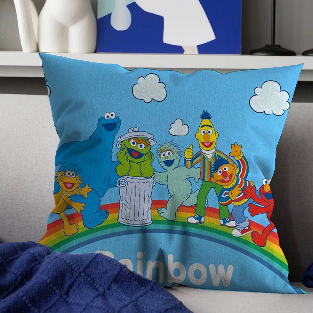 Sesame Street Cartoon pillow cover sofa cushion cover home room decoration children gift