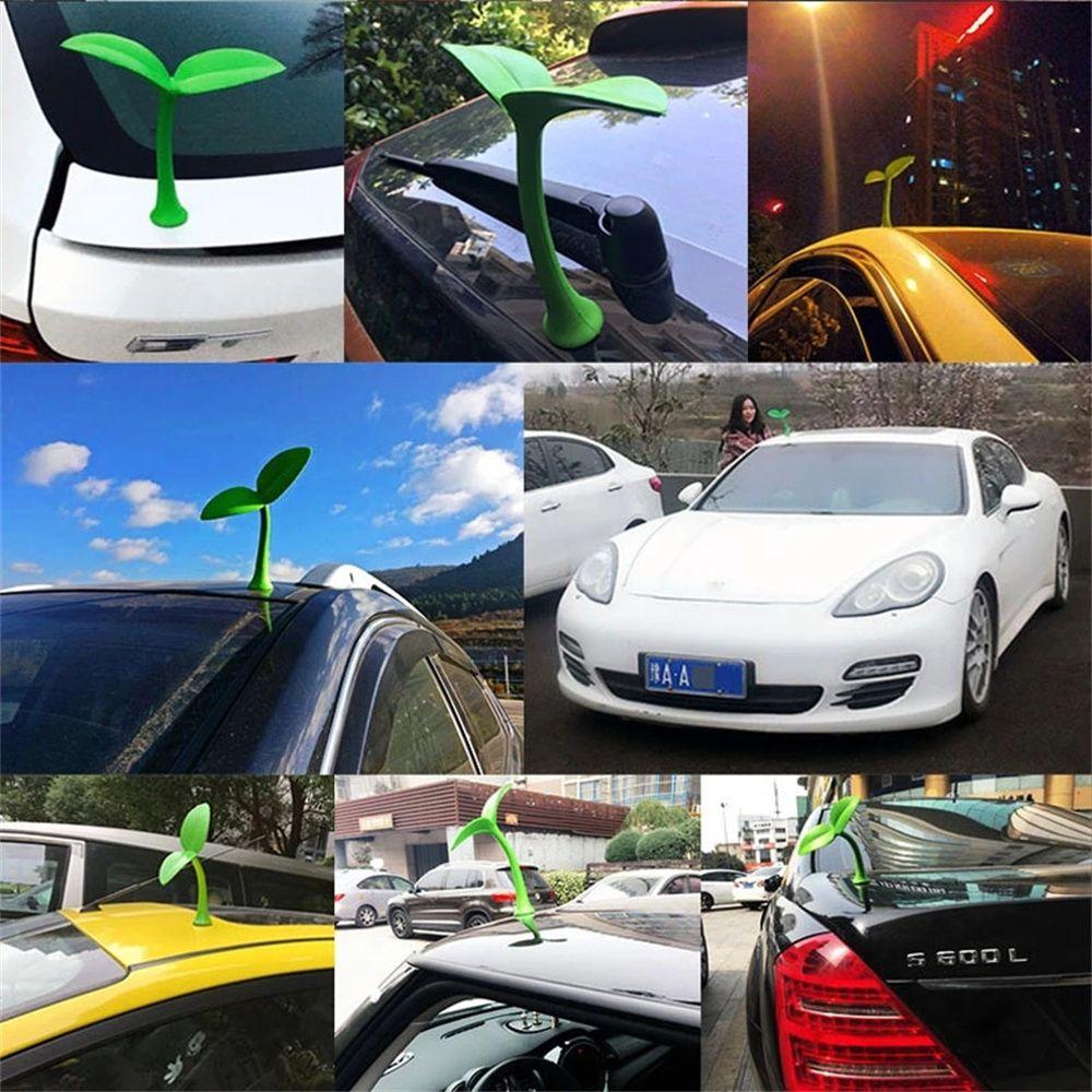 3D Small Saplin Devil Horn Car Roof Sticker 3D Car Sticker Car Sticker Car Roof Decoration