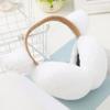 Winter Warm Earmuffs Super Soft Ultra-Thick Friendly To Skin Solid Color Women Earmuffs Ear Cover with Cat Ears