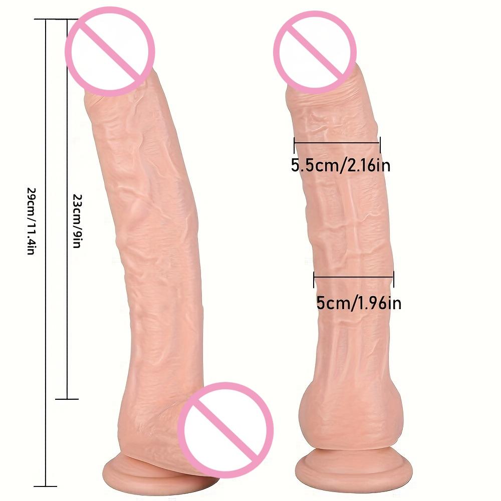 Реалистичный дилдо Большой пенис Проникновение Анальная пробка Вагинальный стимулятор для женщин Дилдо Массажная палочка Мастурбация Взрослые Секс-игрушки