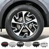 AANE1 4 PCS 58mm Car Styling Wheel Center Caps Car Badge Cover Accessories for Kia Sportage Ceed Picanto Rio ProCeed Niro 5 3 4 K7 K5