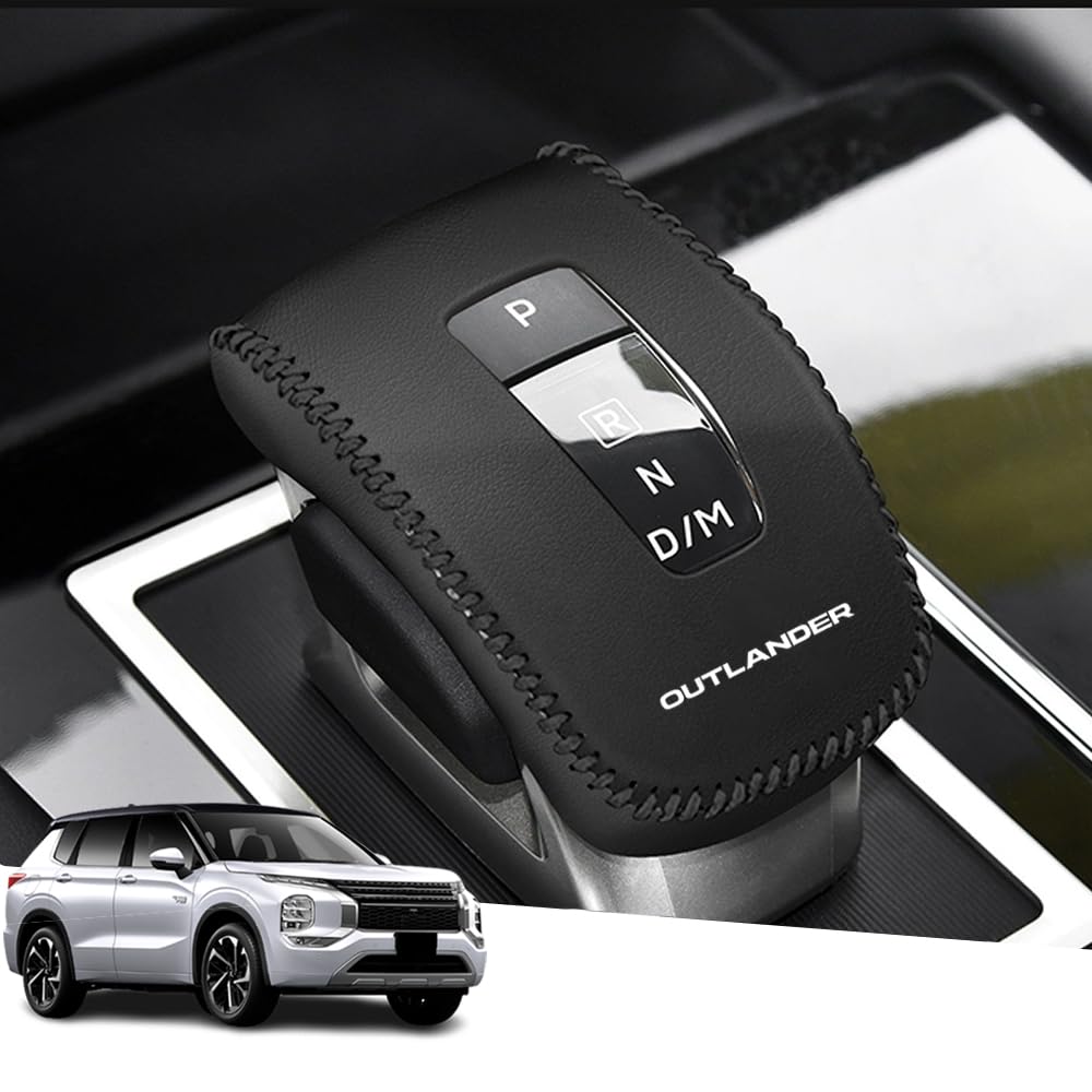 Оригинальная кожаная накладка на ручку КПП Hearsheng для Mitsubishi Outlander PHEV GN0W Серия GN (из