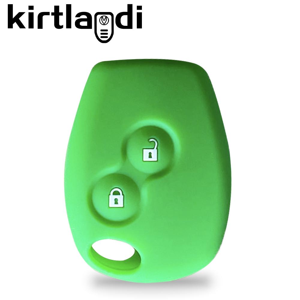 Силиконовый чехол для ключа держатель чехол для ключа для Renault Clio 3 Logan 2 Dacia Duster sandero stepway Lada Largus для Nissan Almera terrano