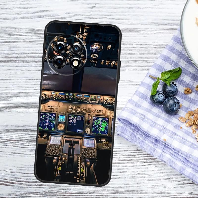 Flight Instruments Case For OnePlus Nord 5 CE 3 4 Lite N20 N30 OnePlus 15 15R 13 13T 10T 10 11 12 12R 13R Cover