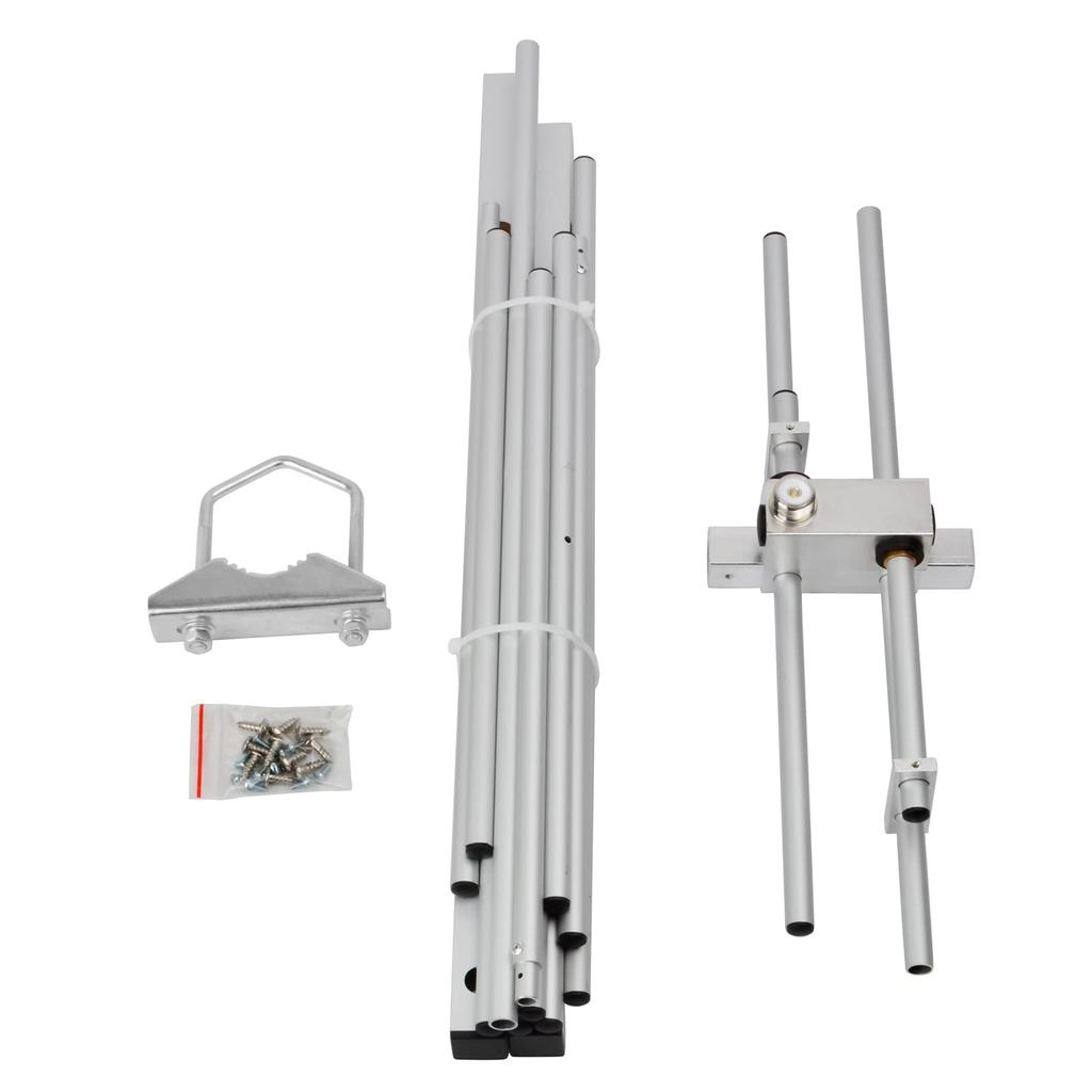 Dual Band Yagi Antenna 8 Element Amateur Radio High Gain High Gain Outdoor Easy Installation 144/430MHz VHF/UHF