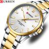 New Top Business Men's Watch Waterproof Simple Personality Steel Band Quartz Watch Couple Watch