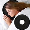 Foam Ear Piercing Pillow Hollow Design Detachable Pillowcase Ear Hole Donut Pillow Slow Rebound Washable Side Sleeper Pillow