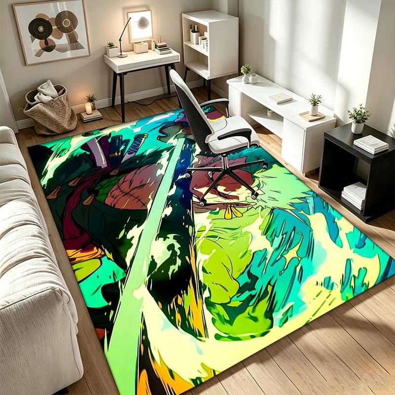 Zoro Three Thousand Worlds Carpet Non-slip Indoor Mat Suitable for Office Chair Living Room Computer Desk Decorative Home Office Carpet Polyester Fibe