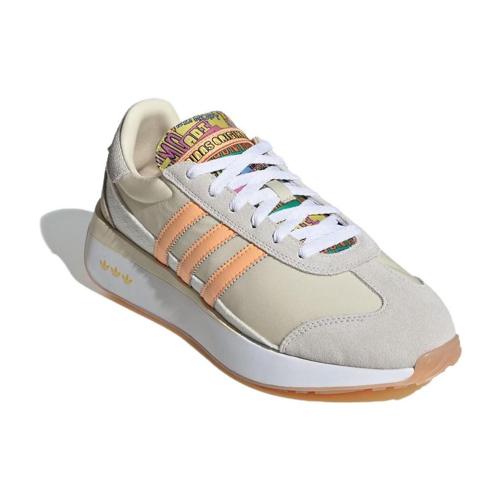 adidas Оригинальные кроссовки Country Xlg Кожаные Удобные Спортивные Амортизация Нескользящие Износостойкие Поддержка Низкий верх Повседневная обувь Женская обувь IF4235