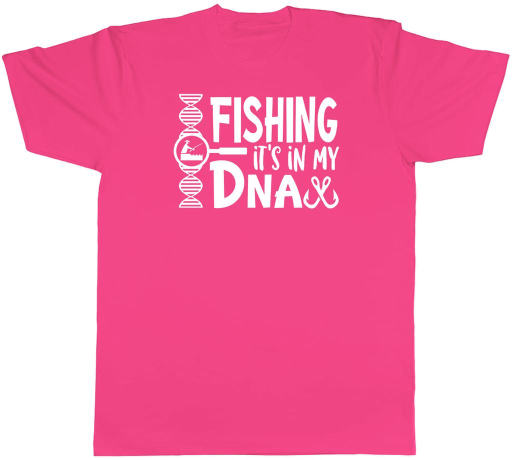 Fishing Its in my DNA Unisexs Unisex TShirt Tee