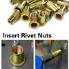 Insert Nutsert Cap Reveting Home Improvement Hardware Flat Head Rivet Nuts Nuts Fastener