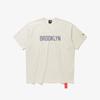 New Era Brooklyn Dodgers Футболка с флагом Кремовый 15147546