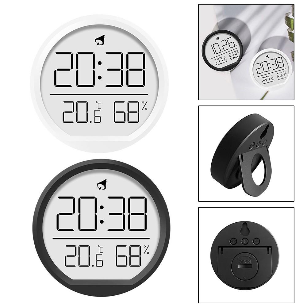 Тонкий термогигрометр часы для дома электронный будильник кухня