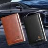1Pcs Leather Car Driving Document Bag ID Passport Card Wallet Card Pouch For Cayenne Panamera Macan Boxster 911 Carrera-GT 944 918 917
