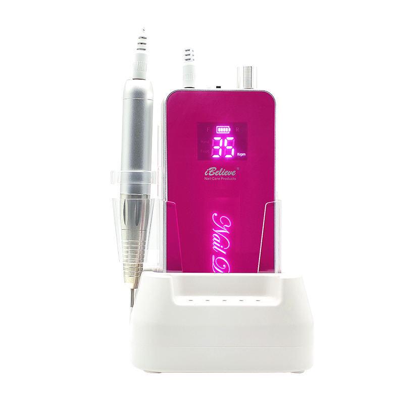 Полировщик ногтей на батарейках: Профессиональный электрический инструмент для удаления лака и мозолей, идеально подходит для маникюра.