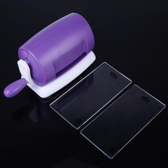 2 шт. Пластина для вырубки Креативное DIY изготовление открыток Легкая машина для вырубки Прозрачная пластина для искусства