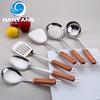 HANYANG Stainless Steel Spatula Soup Spoon Kitchen Cooking Spatula Spoon Loaded Frying Fish Spatula Leak Spoon Large Leak Spoon