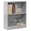 Bookshelf Concrete Grey 60 x 24 x 76 cm Particleboard