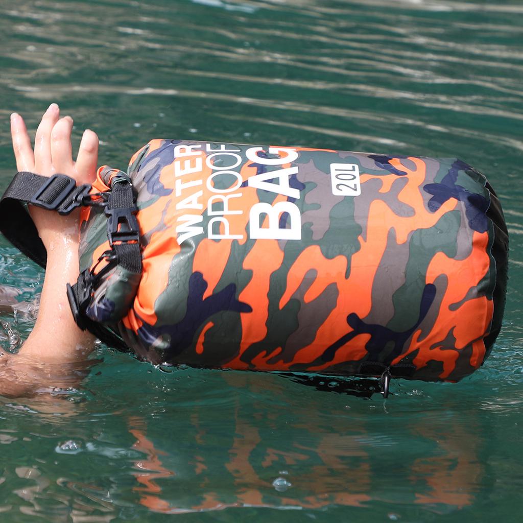 PVC Large Capacity Camouflage Waterproof Dry Bag Pack Sack Swimming Rafting Kayak Waterproof Bag