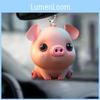 Милый брелок из акрила с поросенком, подвеска для украшения салона автомобиля, для рюкзака, праздничный подарок