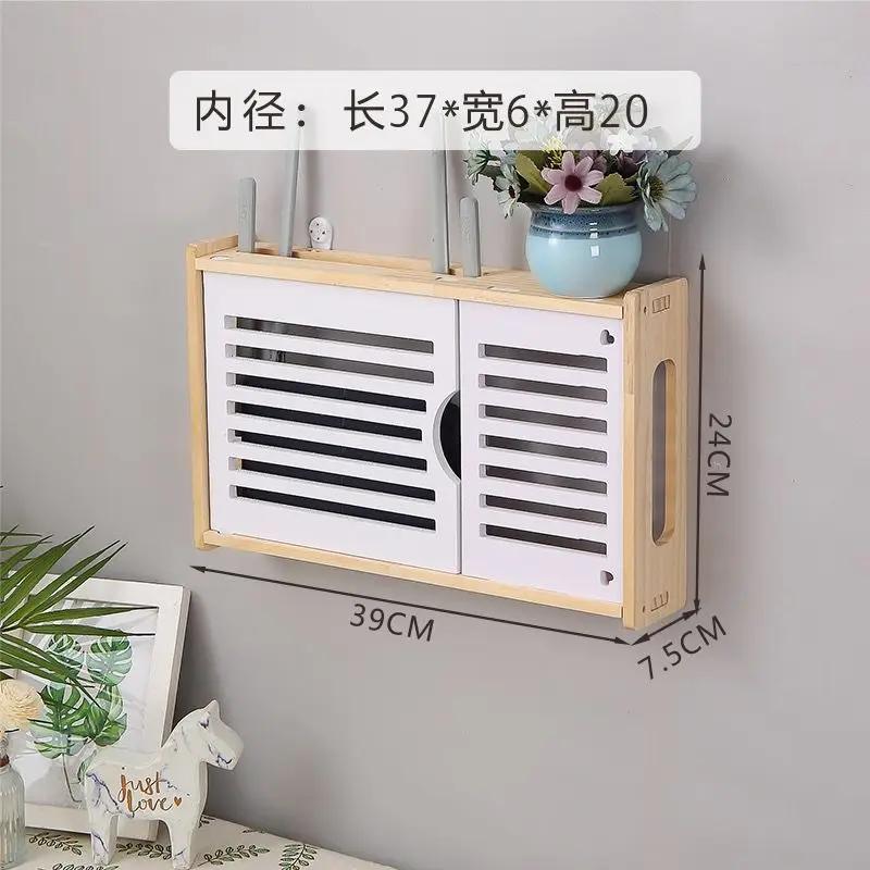 Бесплатное крепление WiFi-роутера, коробка для хранения, полка на стену из массива дерева, защита от кошек, полка для ТВ-приставки, домашнее использование