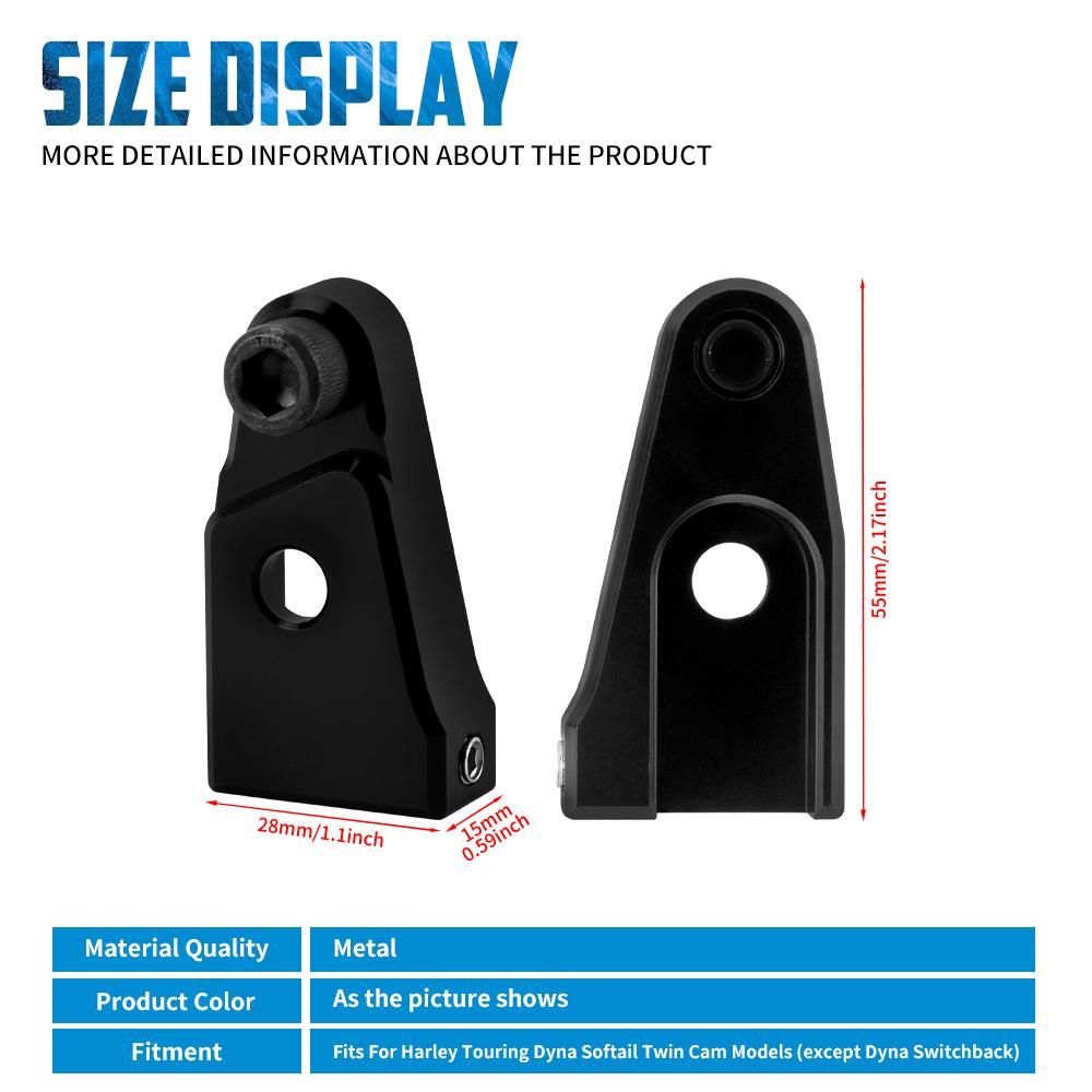 Motorcycle Shift Neutral Kit Aluminium Gear Assist Kit For Harley Touring Road King Dyna Softail Fatboy Street Bob Twin Cam