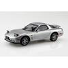 AOSHIMA Bunka Kyozaisha 132 Rakupla Snap Kit No.04-SS Infini FD3S RX-7 Silverstone Metallic Color-coded Plastic Model