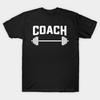 Мужская черная футболка с принтом Coach Печать на трансферной бумаге без вырезания Хлопковая футболка
