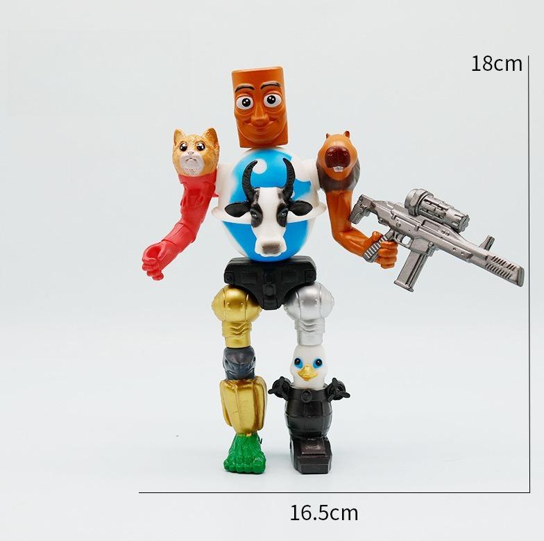 34 Стиль Итальянские Фигурки Игрушки Тунг Тунг Тунг Сахур Тралалеро Тралала Аниме Экшн Фигурки Орнамент Украшения Декор