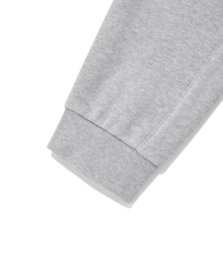COVERNAT Authentic Logo Tapered Sweat Jogger Pants Melange Grey