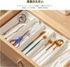 Roseelk Expandable Cutlery Case and Drawer Divider Cutlery Storage Small Item Storage Easy To Clean Easy To Clean Organization Tray Tableware Storage
