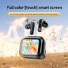 Noise-cancelling Bluetooth Earphones In-ear Color Screen Touch High Sound Quality Bluetooth Earphones ANC+ENC