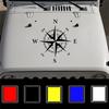 Новый Высококачественный 1 шт Черный Тотем Компас Авто Авто Винил Наклейка Декаль на Капот 50х50 см