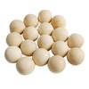 100 Pack Unfinished Wood Beads Wooden Spacer No Hole for Jewellery Making