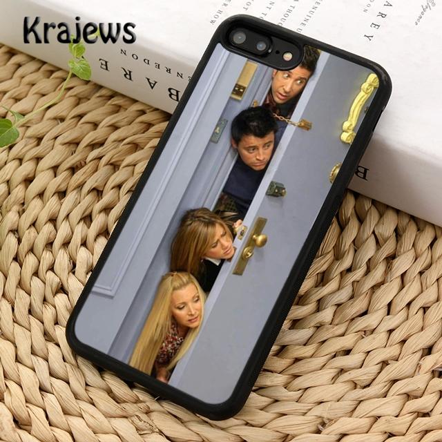 Krajews Сериал Друзья Чехол для Домофона Накладка для iPhone 17 Air 16 15 14 plus 12 13 pro max чехол Оболочка Fundas