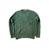 Polo Pony Embroidered Crew Neck Casual Long Sleeve Knit Sweater Men Sweater Green 710918998-010