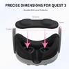Headset Lens VR Lens Cover Anti-Scratch Accessories Portable EVA Cover for Meta Quest 3