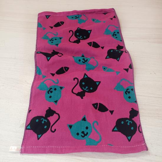 Трехслойное хлопковое муслиновое полотенце/слюнявчик: Женский маленький, слюнявчик для младенца, 26x26см, полотенце для детского сада