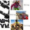 Suitable for Gopro Hero 11 10 9 8 7 6 5 4, DJI, Insta360 Black Accessories Adjustable Chest Strap Chest Strap Waist Belt