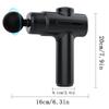 Portable Fascia Gun Deep Tissue Massager for Athletes Muscle Pain Relief Percussion Massage Gun for Back Body